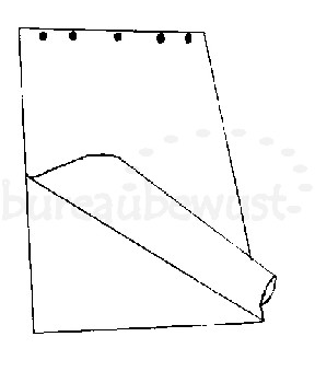 flipoverblok, pak à 5 blok: 5 x 20 vel
