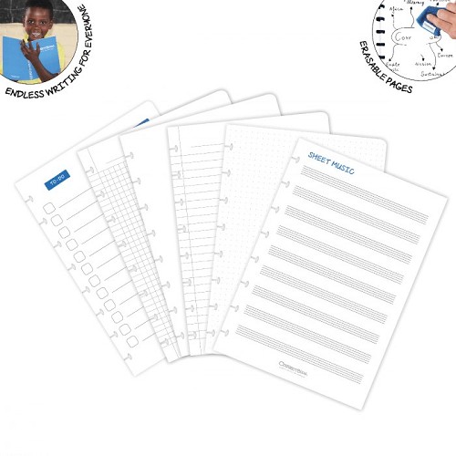Oxford gekleurde plastic tabbladen A4 XL met 20 tabs A-Z (11-gaats Oxford gekleurde plastic tabbladen A4 XL met 20 tabs A-Z (11-gaats