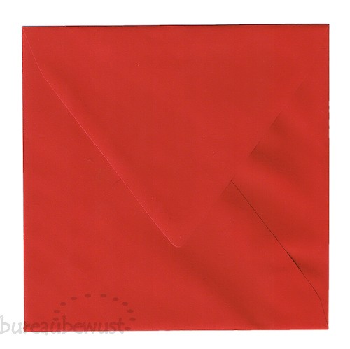 leraar mosterd jurk vierkante envelop 'Colori', 15 x 15 cm, groen, pakje/20 - gekleurde env