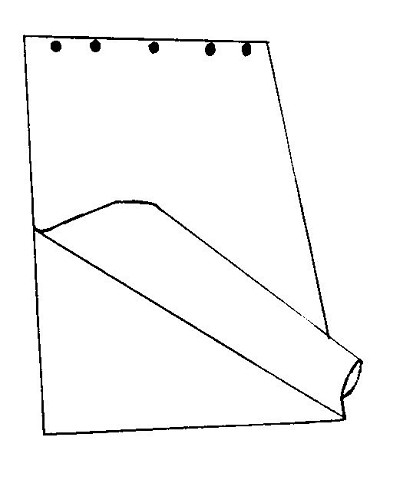 Stam Schaduw Tegenstrijdigheid flipoverblok blanco - ruit, doos met 5 blokken: 5 x 20 vel - schrijfpap