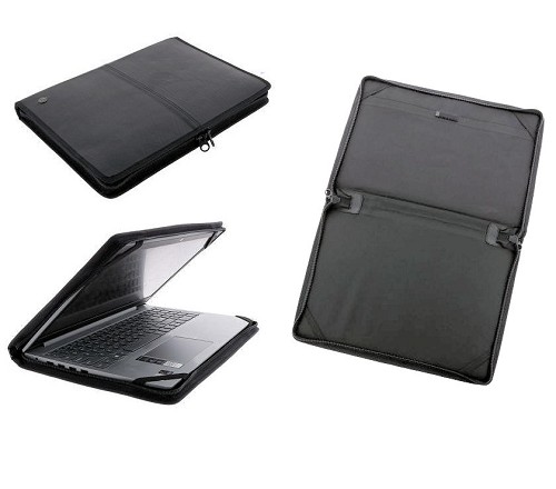 Misleidend Notebook hoop laptopsleeve, gemaakt van oude autobanden, 15,6" - uitgelicht 2 - Burea