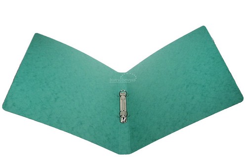 DONAU Ringband – Groen, A4, 2-D-ringmechanisme, 25 Mm Ringen, 10 Stuks, Eco-PP Gecoat, 2 Jaar Garantie